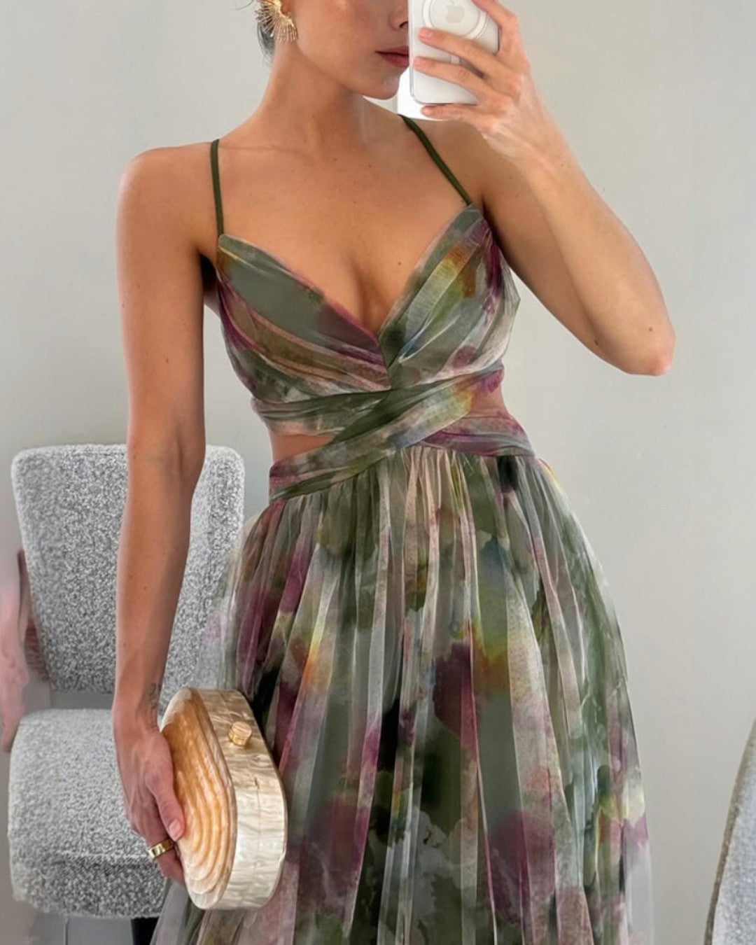 Giselle | Abito maxi floreale