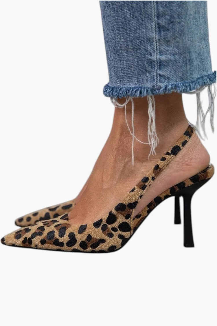 MARCO & BIANCA MILANO | CLARA SCARPE CON TACCO LEOPARDO DONNA