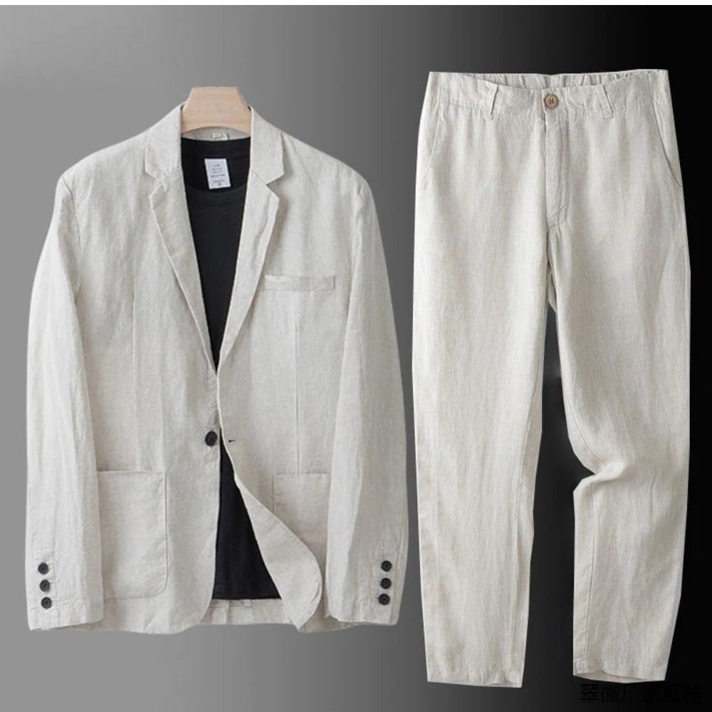 MARCO & BIANCA MILANO | ELEGANTE LINNEN SET UOMO