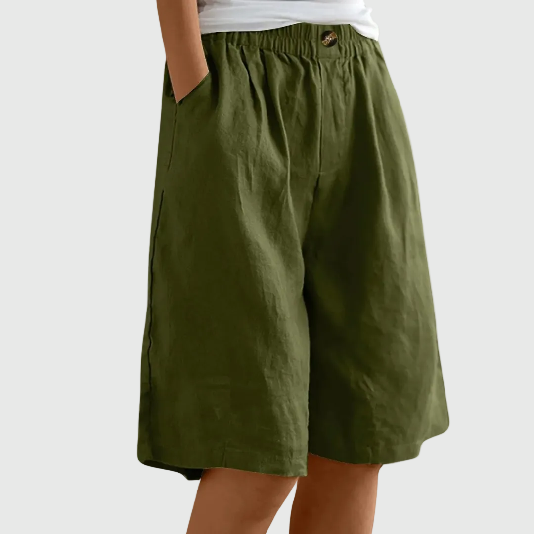 MARCO & BIANCA MILANO | MADELEINE SHORTS CON VITA ELASTICA DONNA