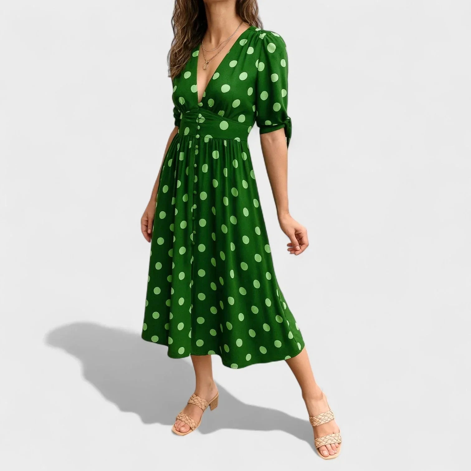 Valentina™ | Abito Moderno a Pois