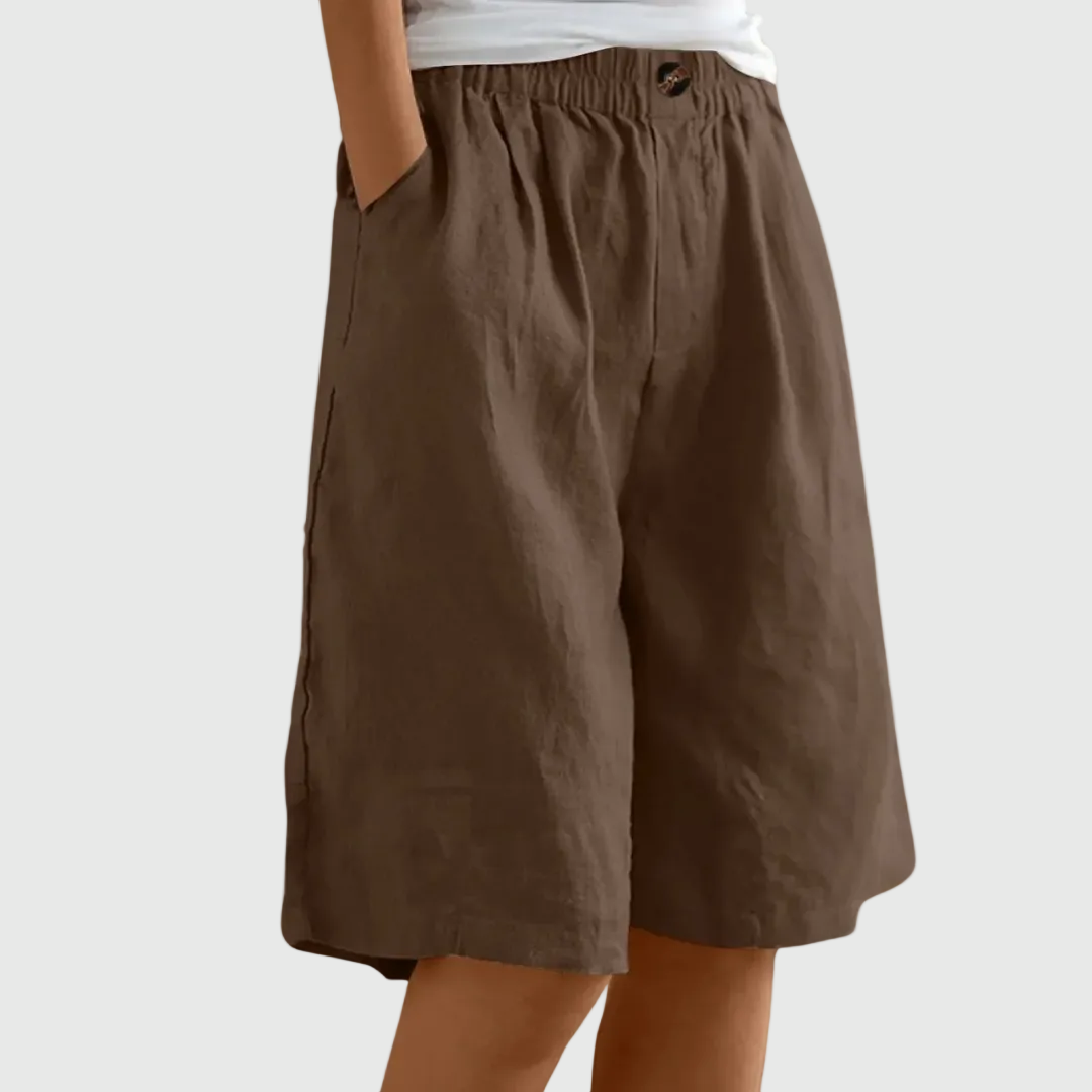MARCO & BIANCA MILANO | MADELEINE SHORTS CON VITA ELASTICA DONNA