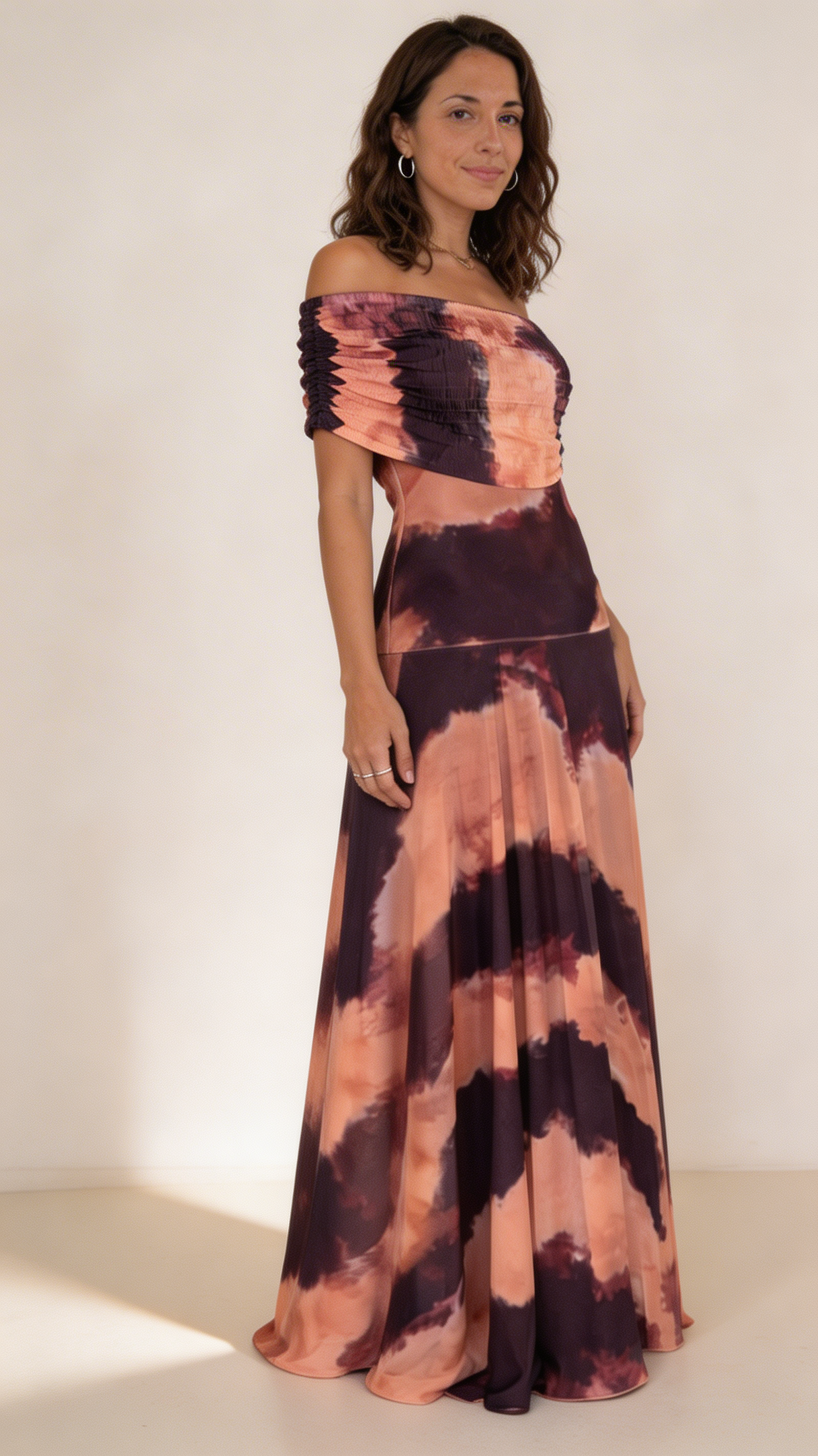 Sol | Abito maxi tie-dye