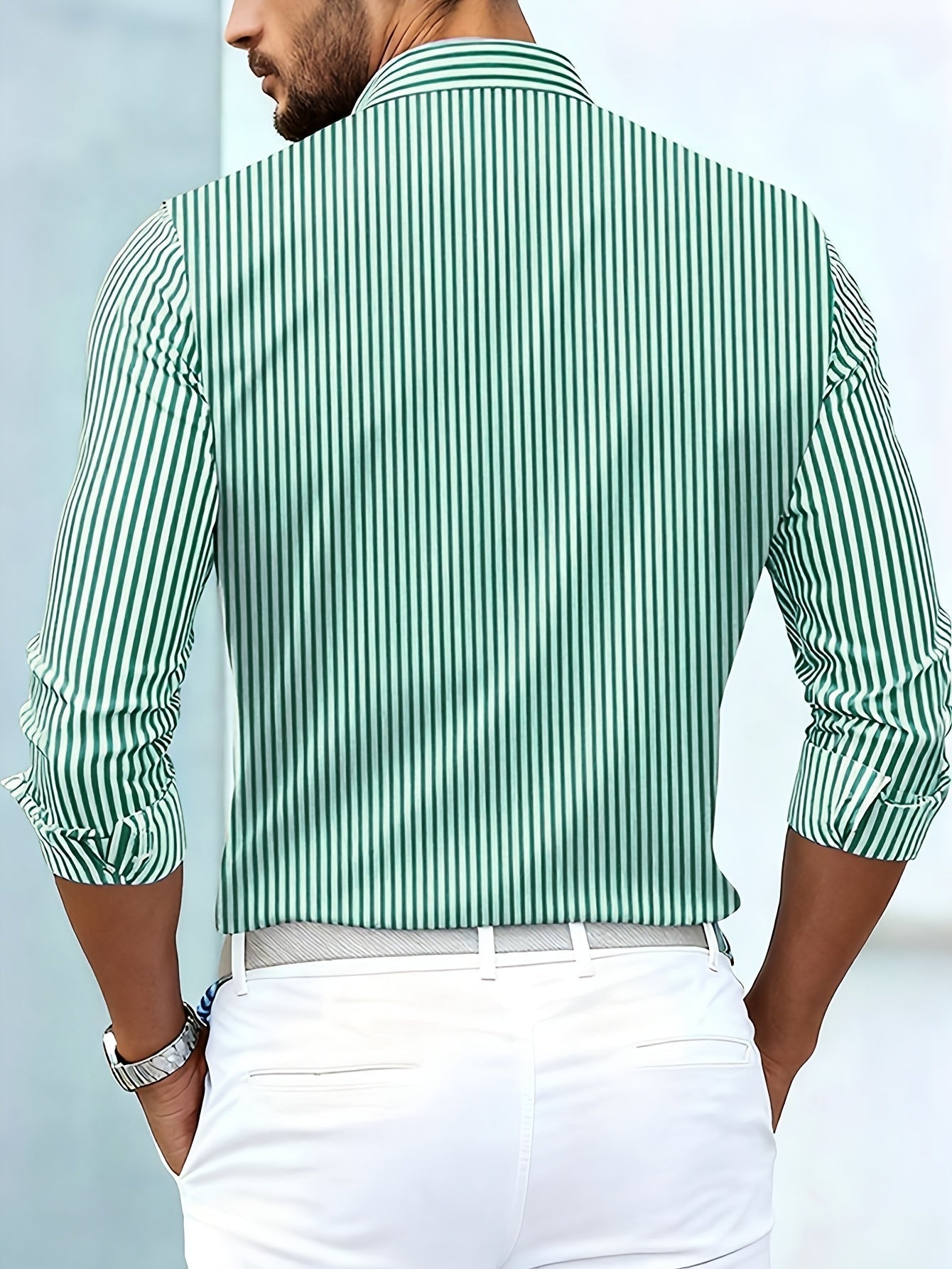 MARCO & BIANCA MILANO | CAMICIA VINTAGE A RIGHE UOMO