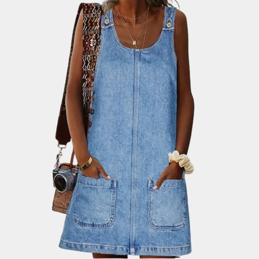 MARCO & BIANCA MILANO | SAYLOR ABITO RILASSATO IN DENIM DONNA