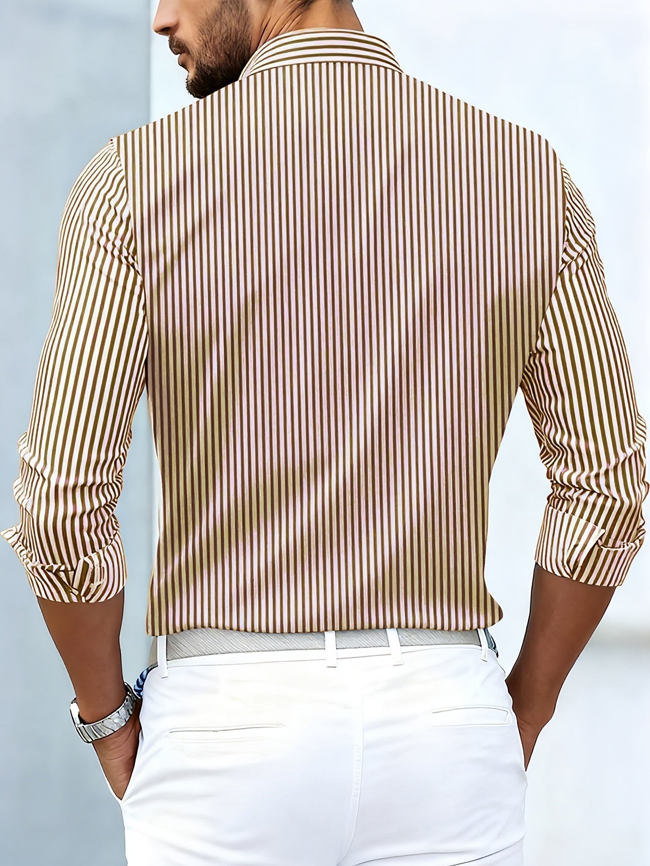 MARCO & BIANCA MILANO | CAMICIA VINTAGE A RIGHE UOMO