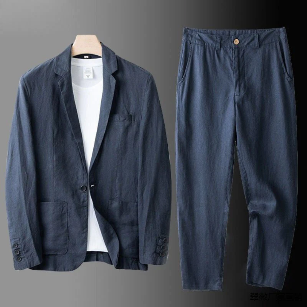 MARCO & BIANCA MILANO | ELEGANTE LINNEN SET UOMO