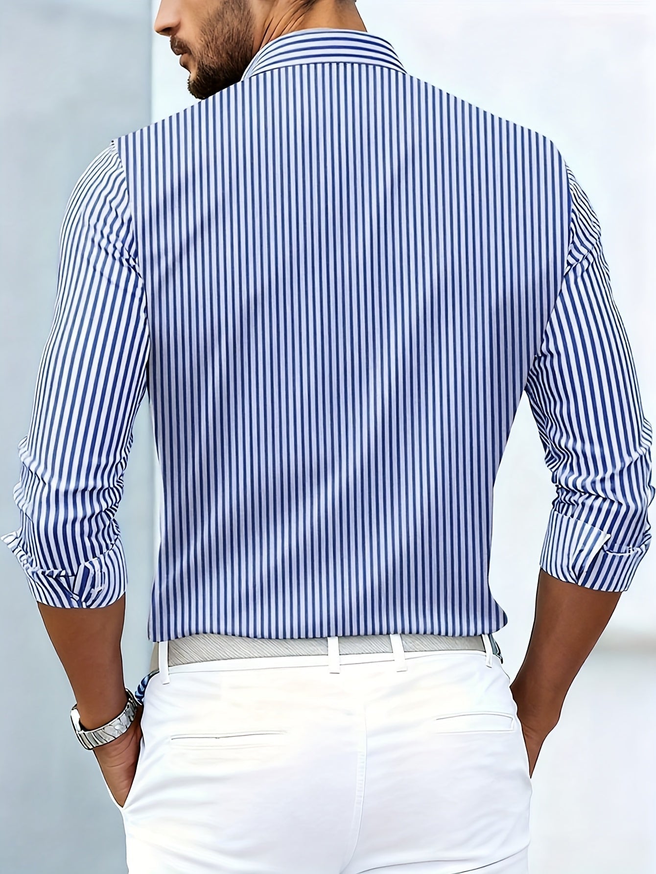 MARCO & BIANCA MILANO | CAMICIA VINTAGE A RIGHE UOMO