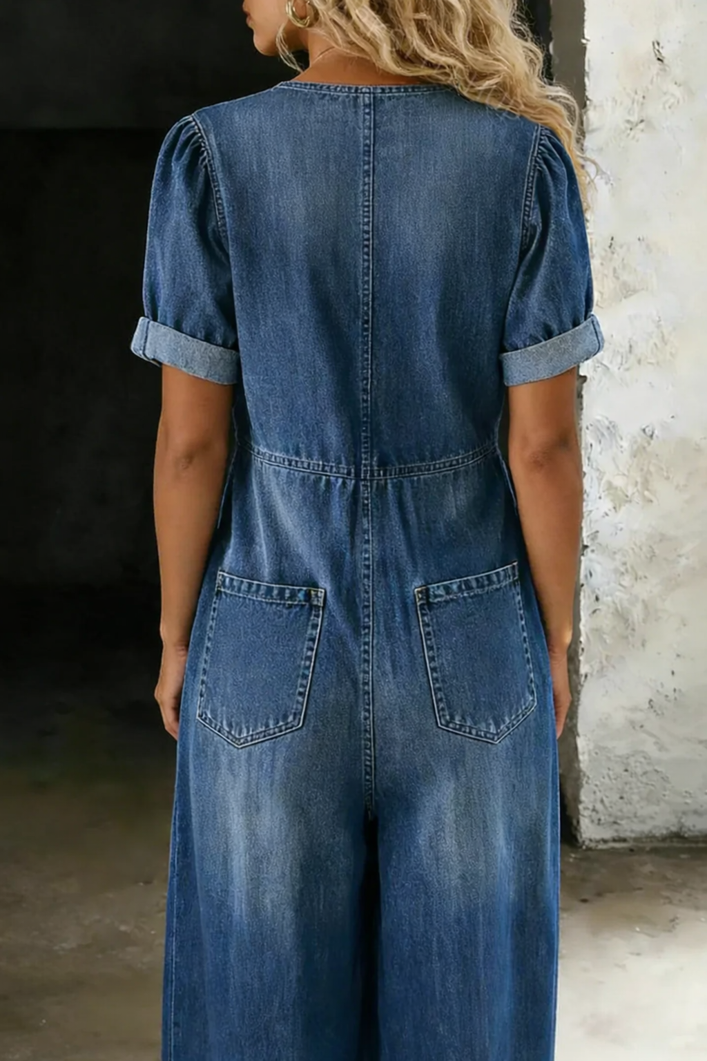 MARCO & BIANCA MILANO | MAYA TUTA CORTA IN DENIM DONNA