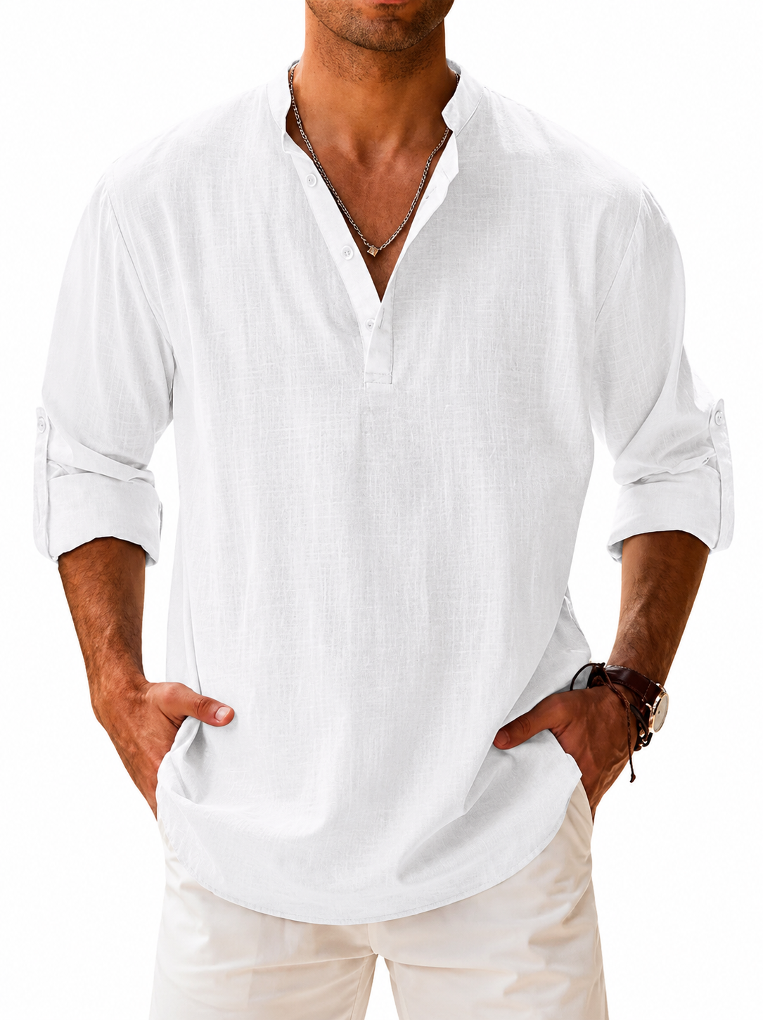 MARCO & BIANCA MILANO | CAMICIA PORTOFINO IN LINO