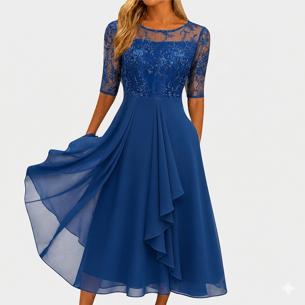 Blanca | Elegante abito in pizzo