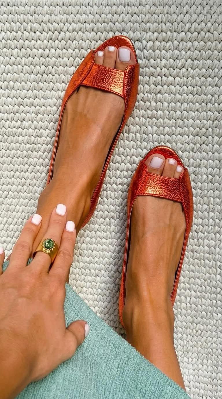 MARCO & BIANCA MILANO | ADELINA SANDALI DORATI COMFORT CHIC