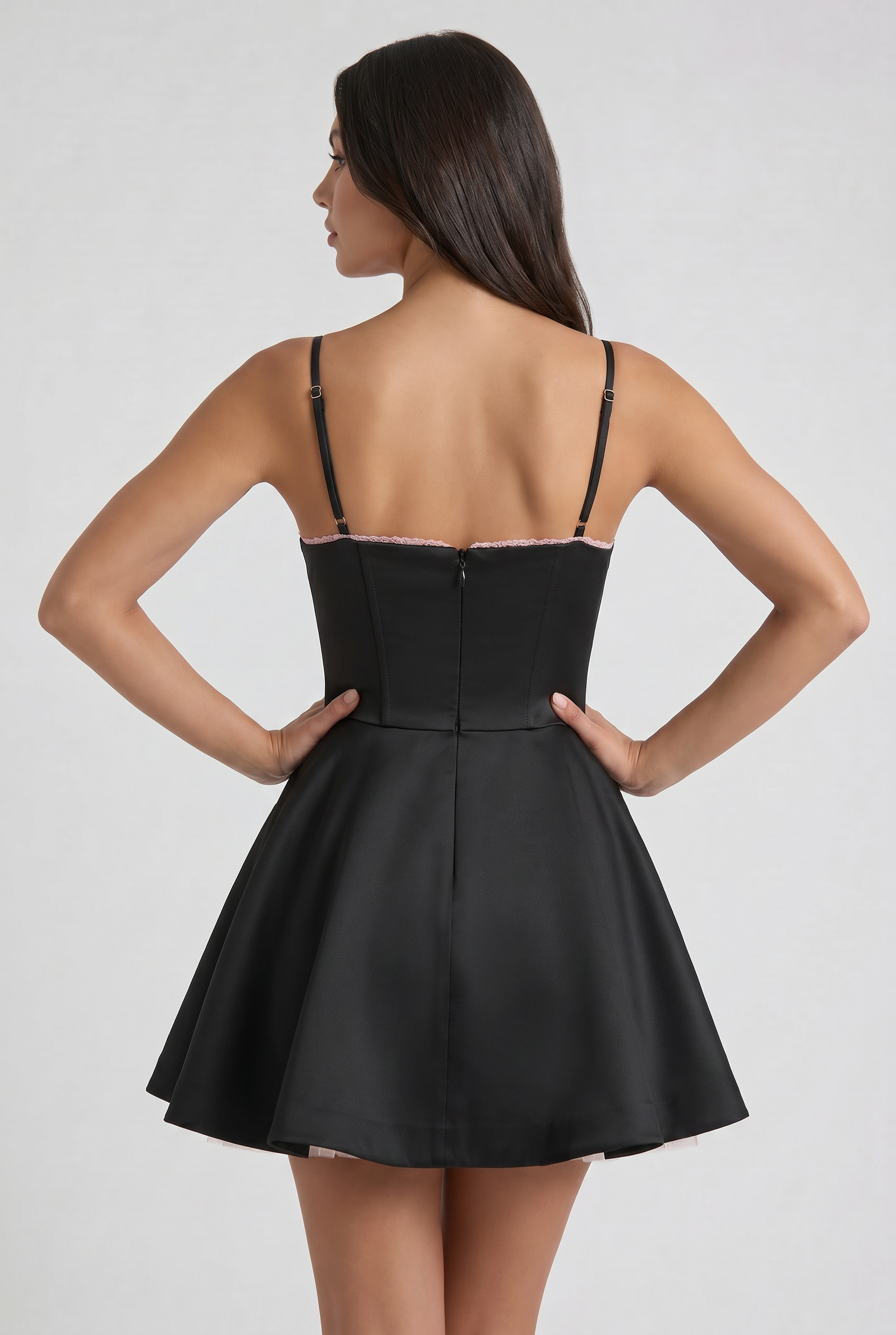 MARCO & BIANCA MILANO | MINI ABITO SELENE NERO DONNA