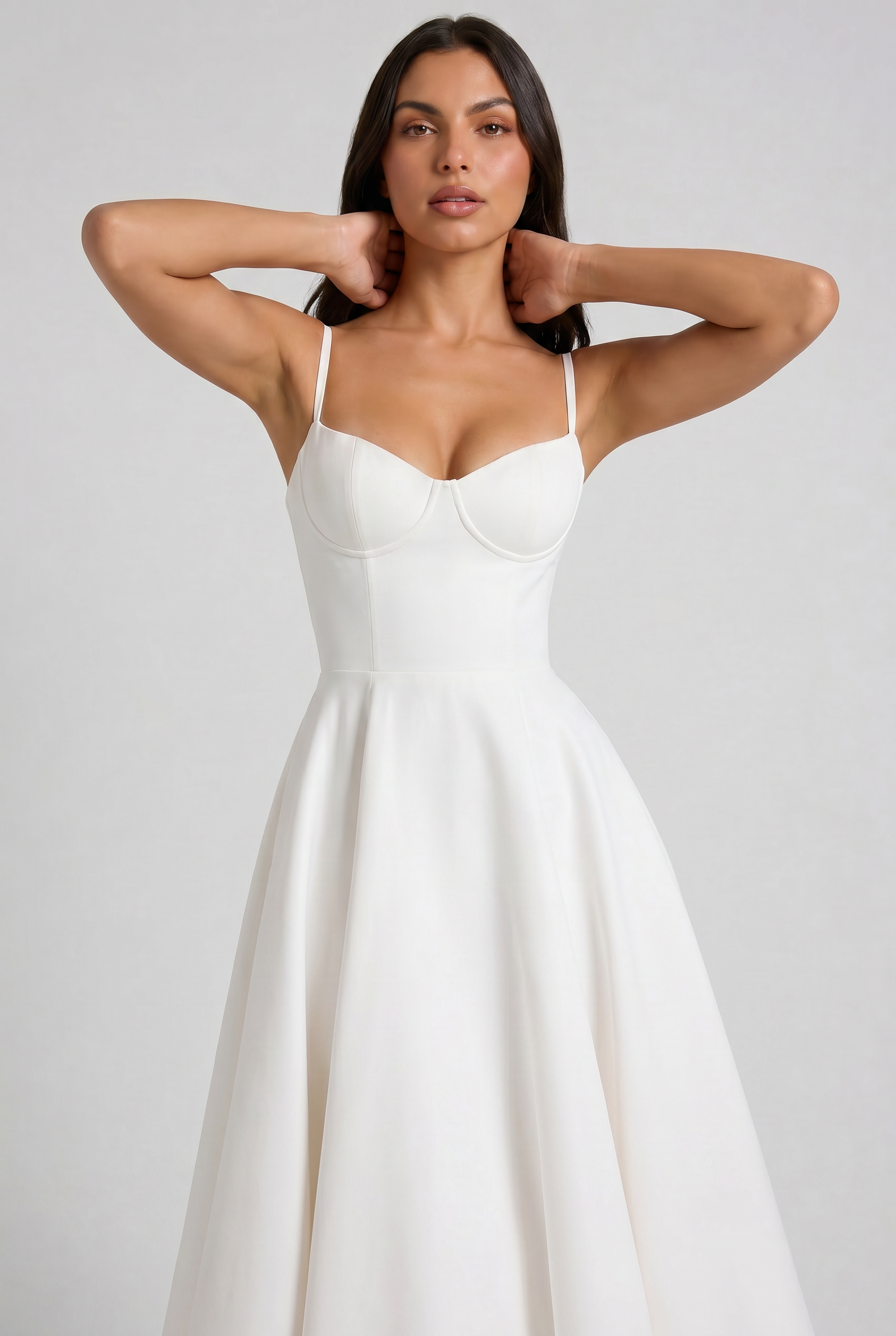 MARCO & BIANCA MILANO | MINI ABITO SELENE BIANCO DONNA