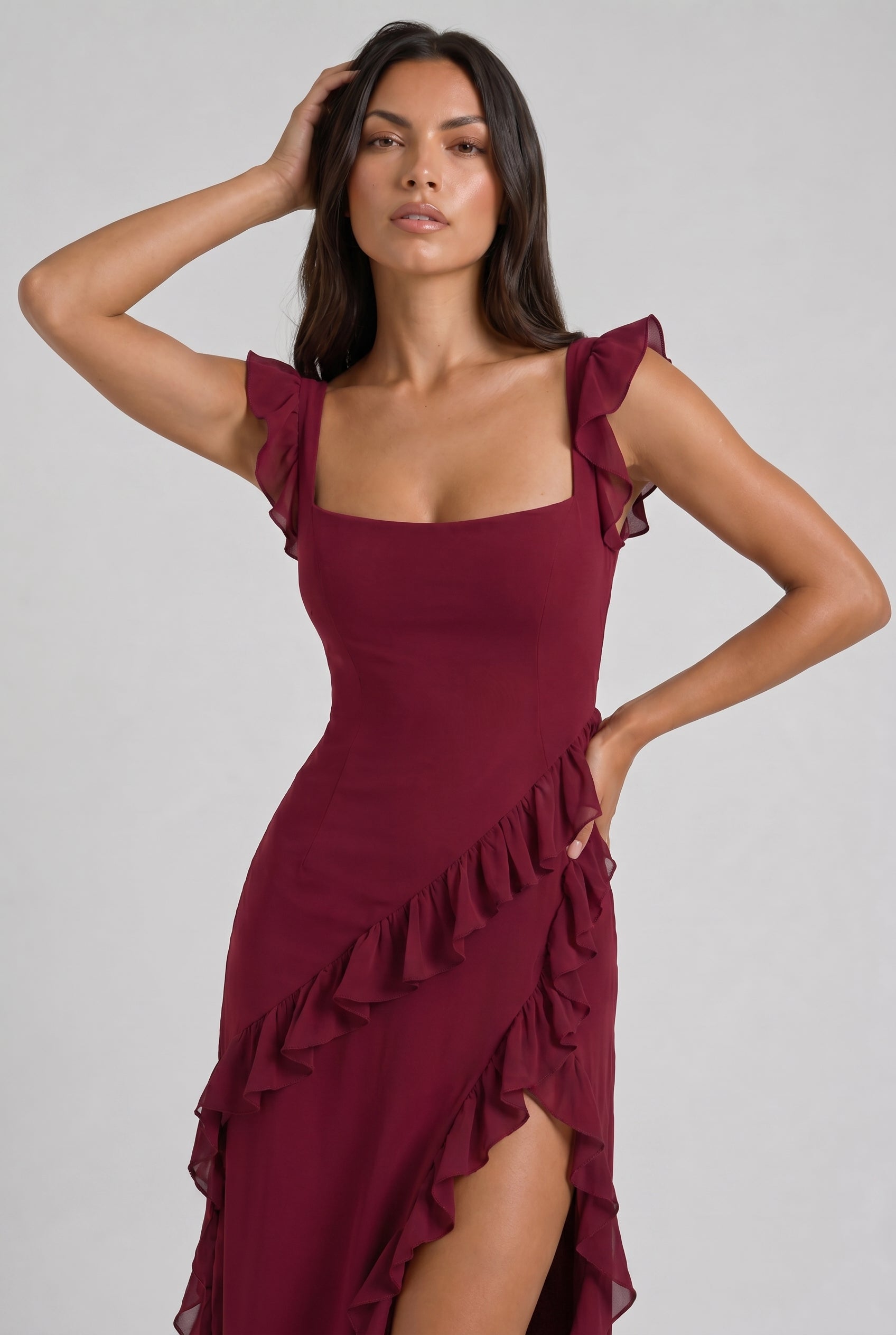 MARCO & BIANCA MILANO | ABITO BORDEAUX ARIELA DONNA