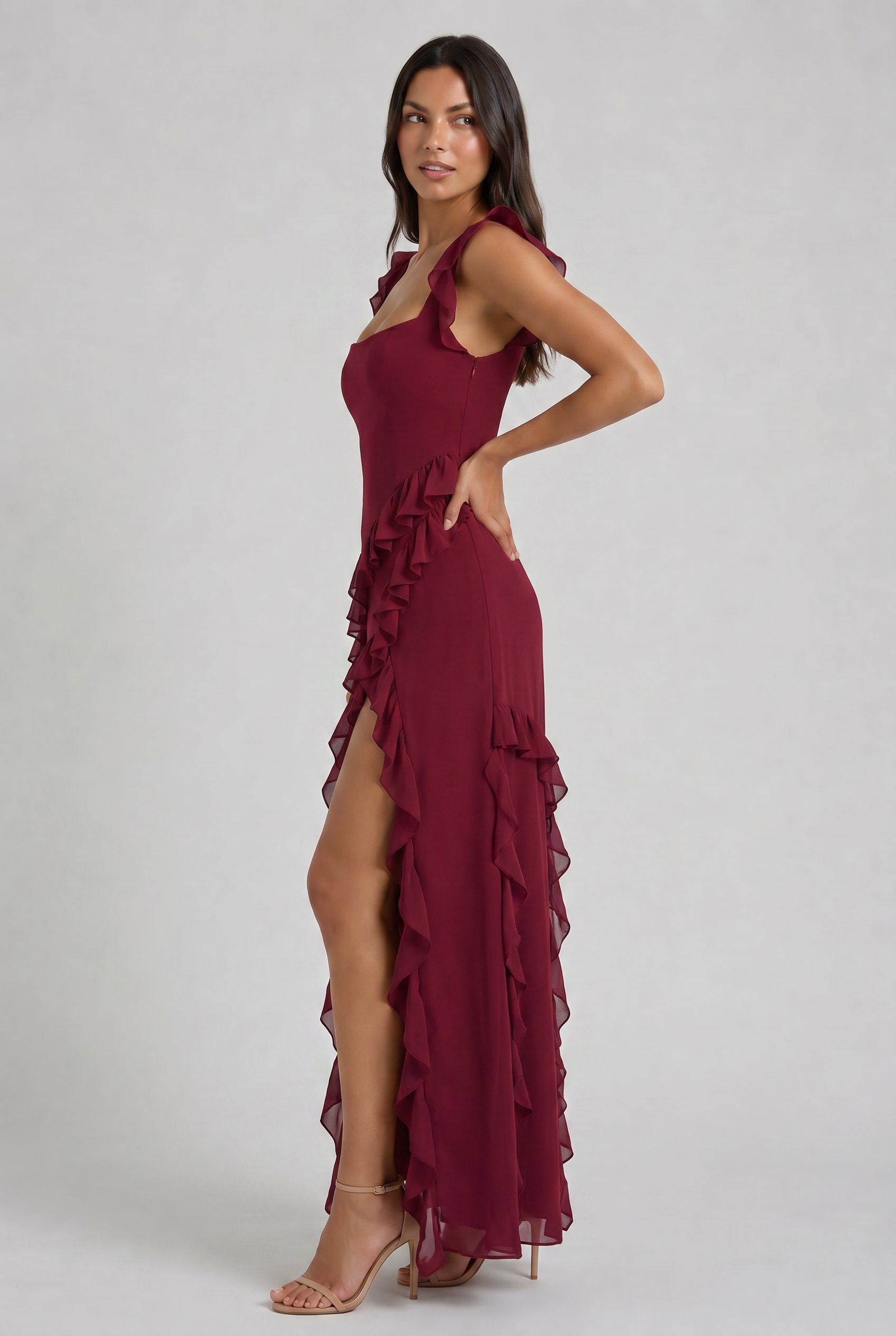 MARCO & BIANCA MILANO | ABITO BORDEAUX ARIELA DONNA