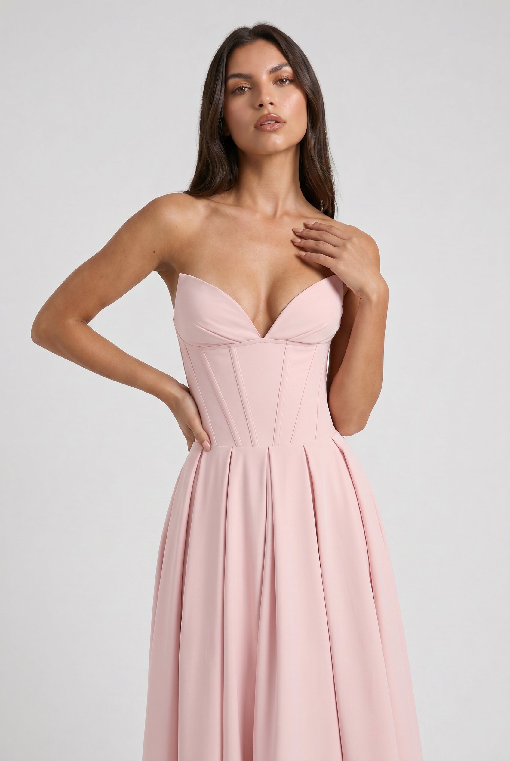 MARCO & BIANCA MILANO | MINI ABITO ROSA AMALFI DONNA
