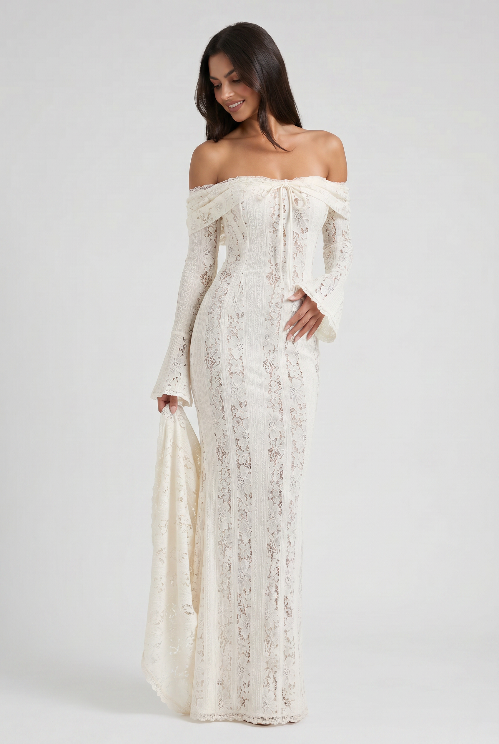 MARCO & BIANCA MILANO | ABITO BIANCO ALESSANDRA DONNA