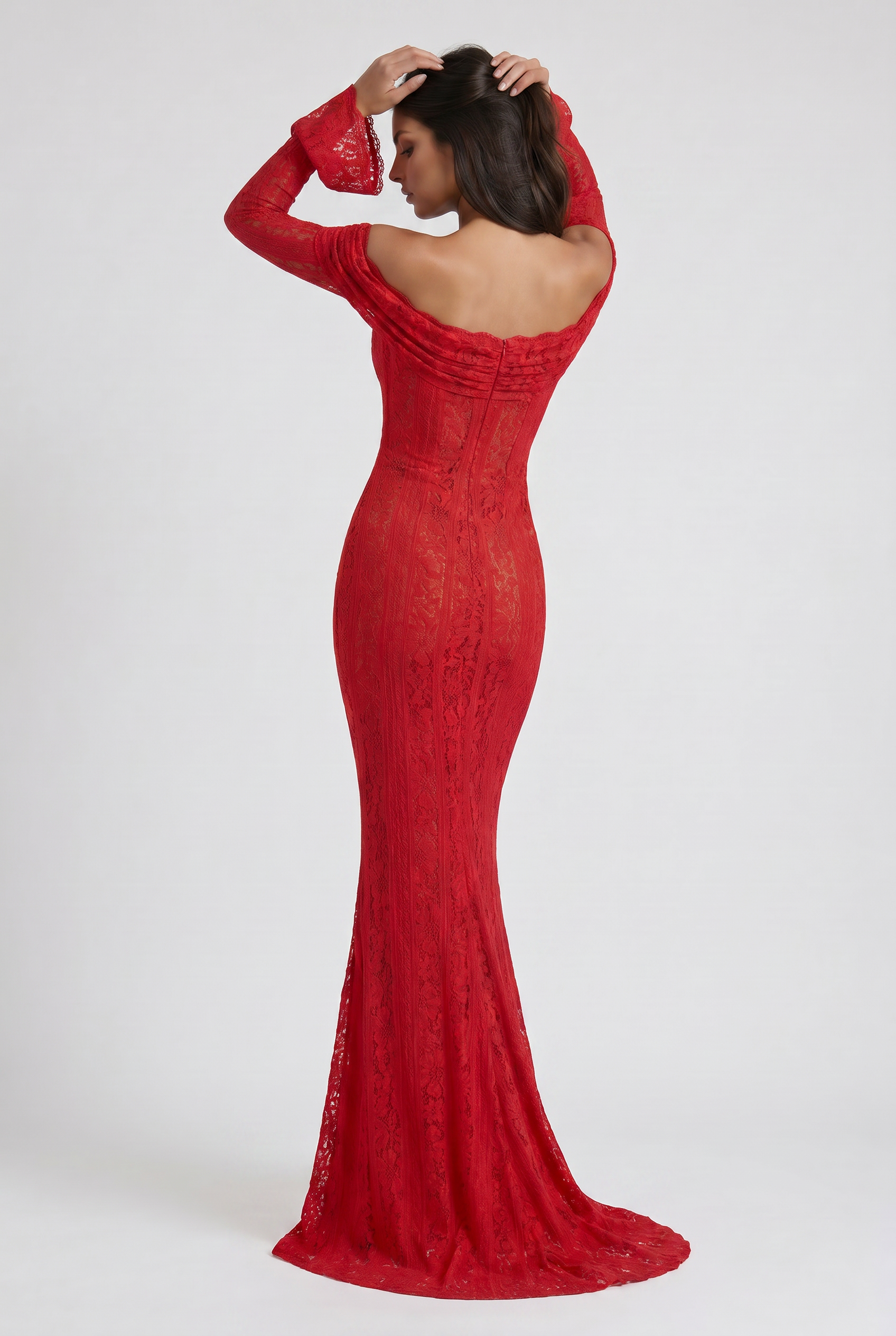 MARCO & BIANCA MILANO | ABITO SIRENA ROSSO ALESSANDRA DONNA