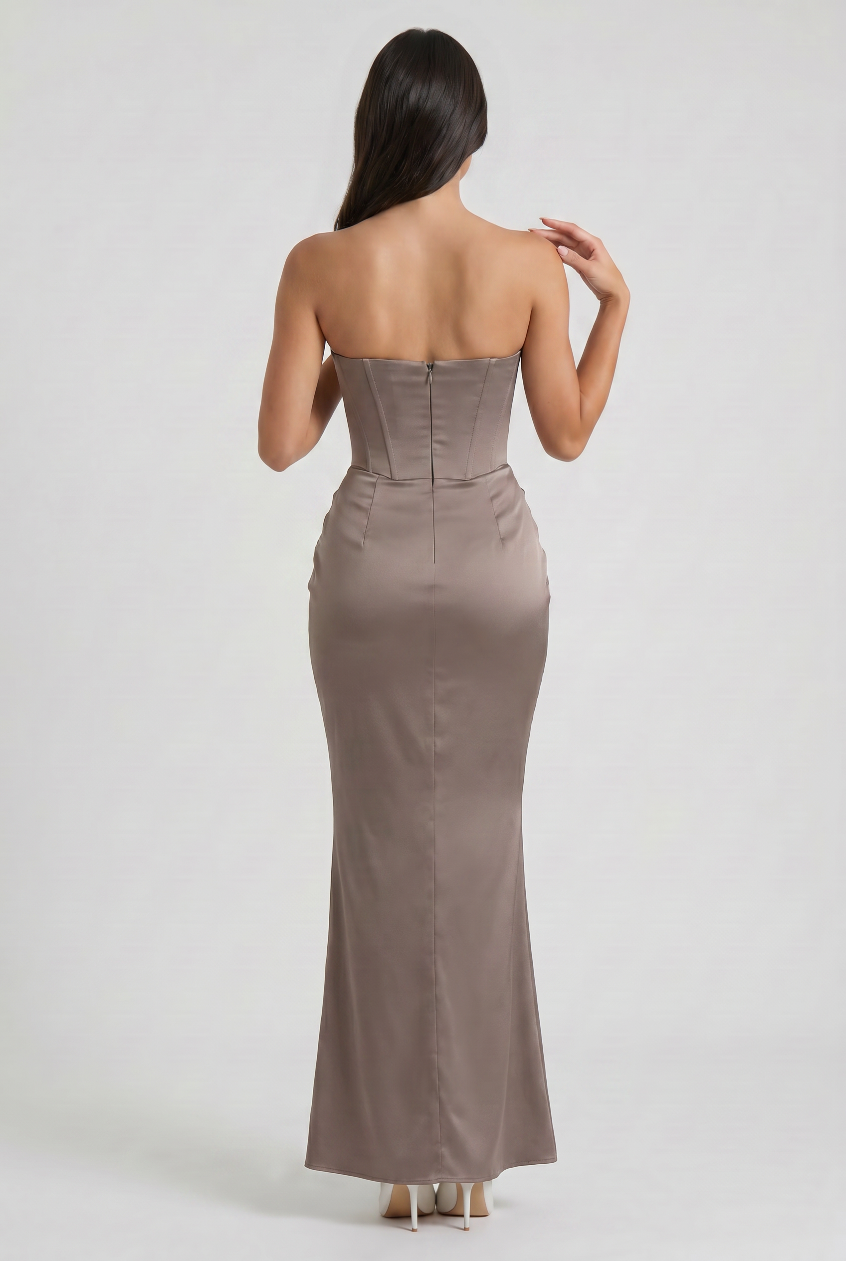 MARCO & BIANCA MILANO | ABITO MIDI ROSA ROSALIND DONNA