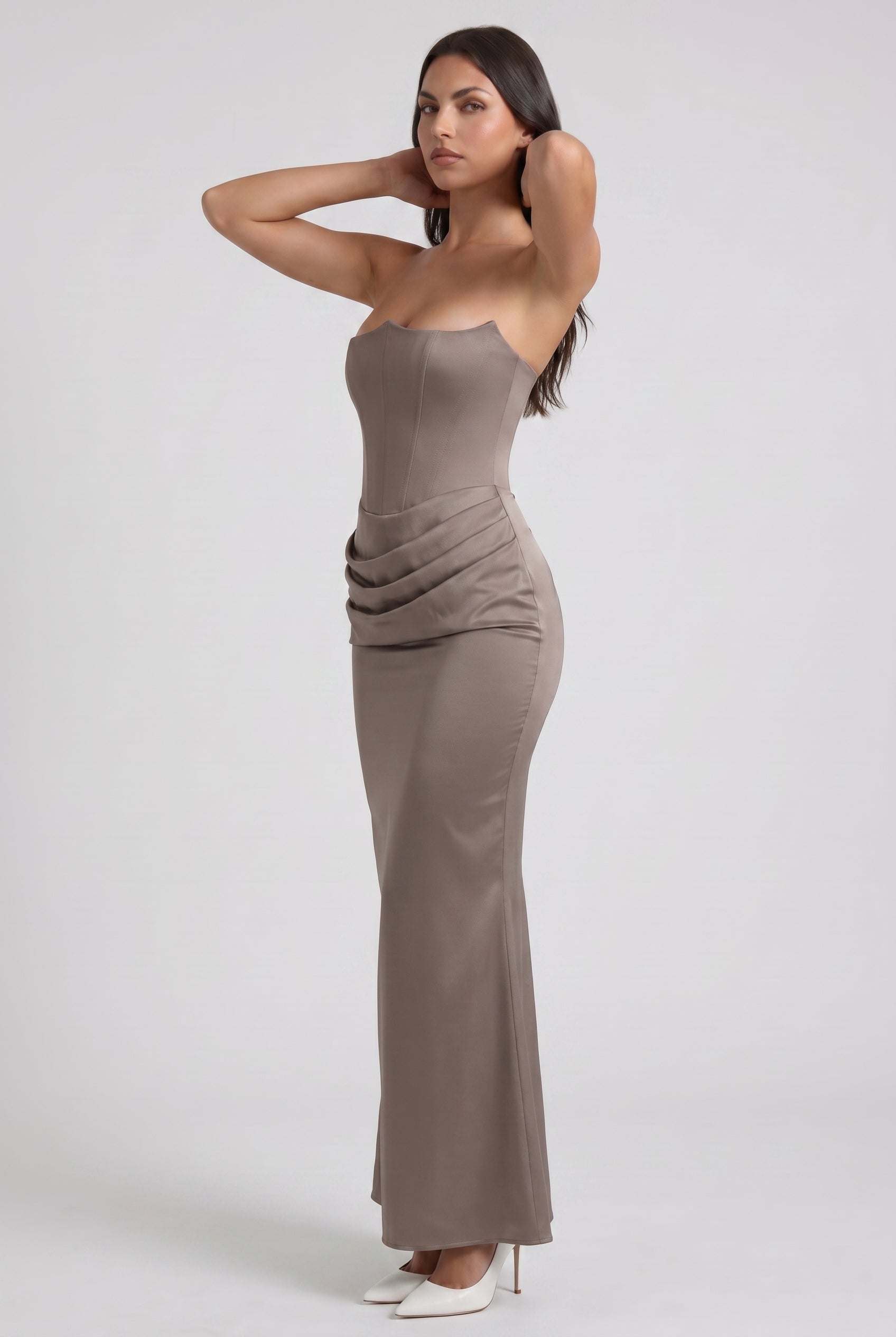 MARCO & BIANCA MILANO | ABITO MIDI ROSA ROSALIND DONNA