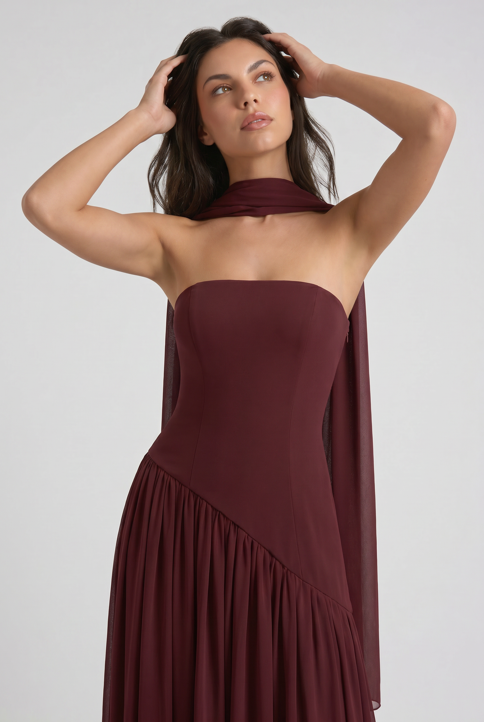 MARCO & BIANCA MILANO | ABITO BORDEAUX CELESTIENNE DONNA