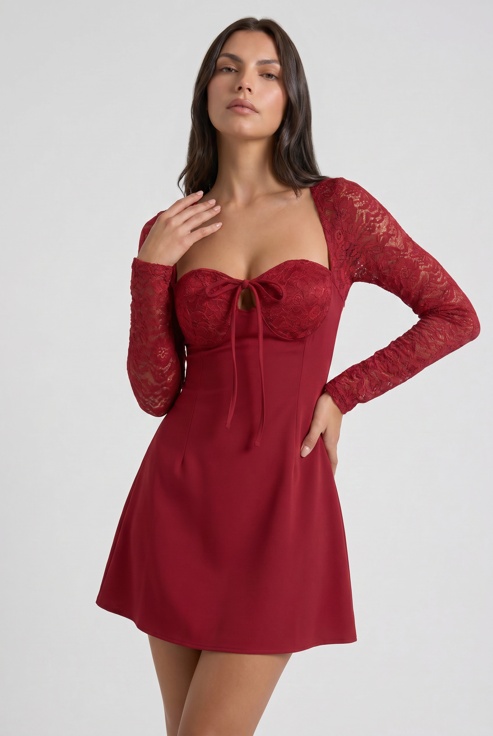 MARCO & BIANCA MILANO | MINI ABITO ROSSO ALIX DONNA