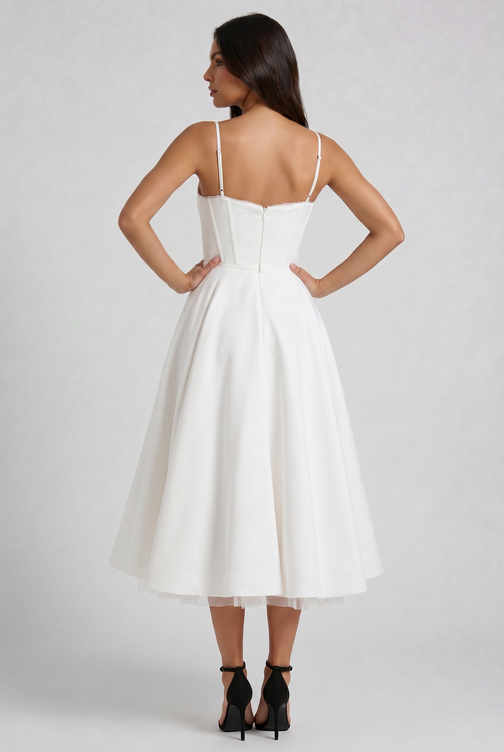 MARCO & BIANCA MILANO | MINI ABITO SELENE BIANCO DONNA