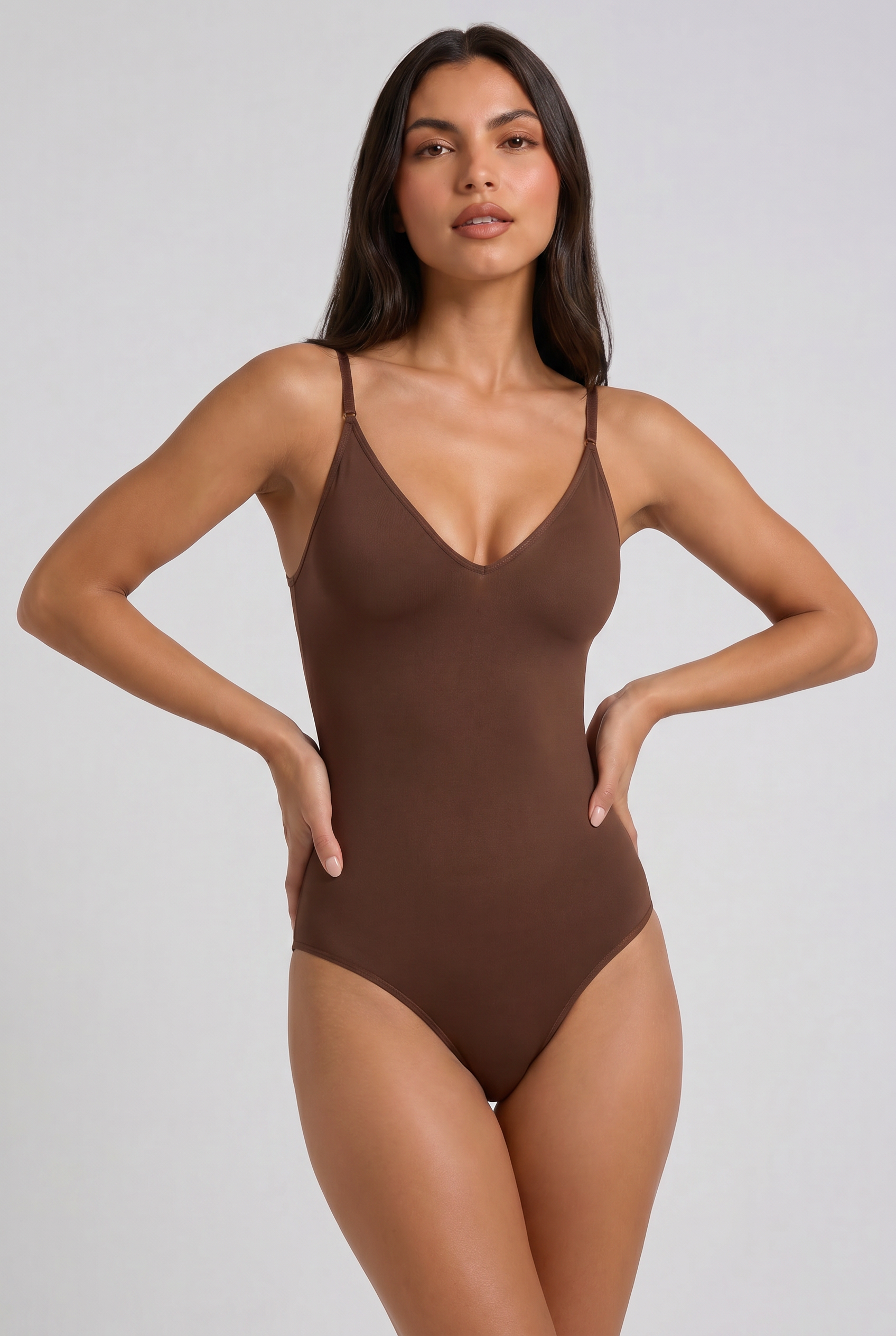 MARCO & BIANCA MILANO | BODY MODELLANTE SNATCHED MARRONE DONNA