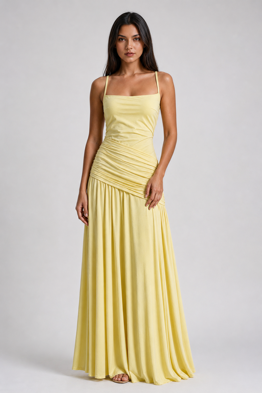 MARCO & BIANCA MILANO | ABITO GIALLO SARAH DONNA