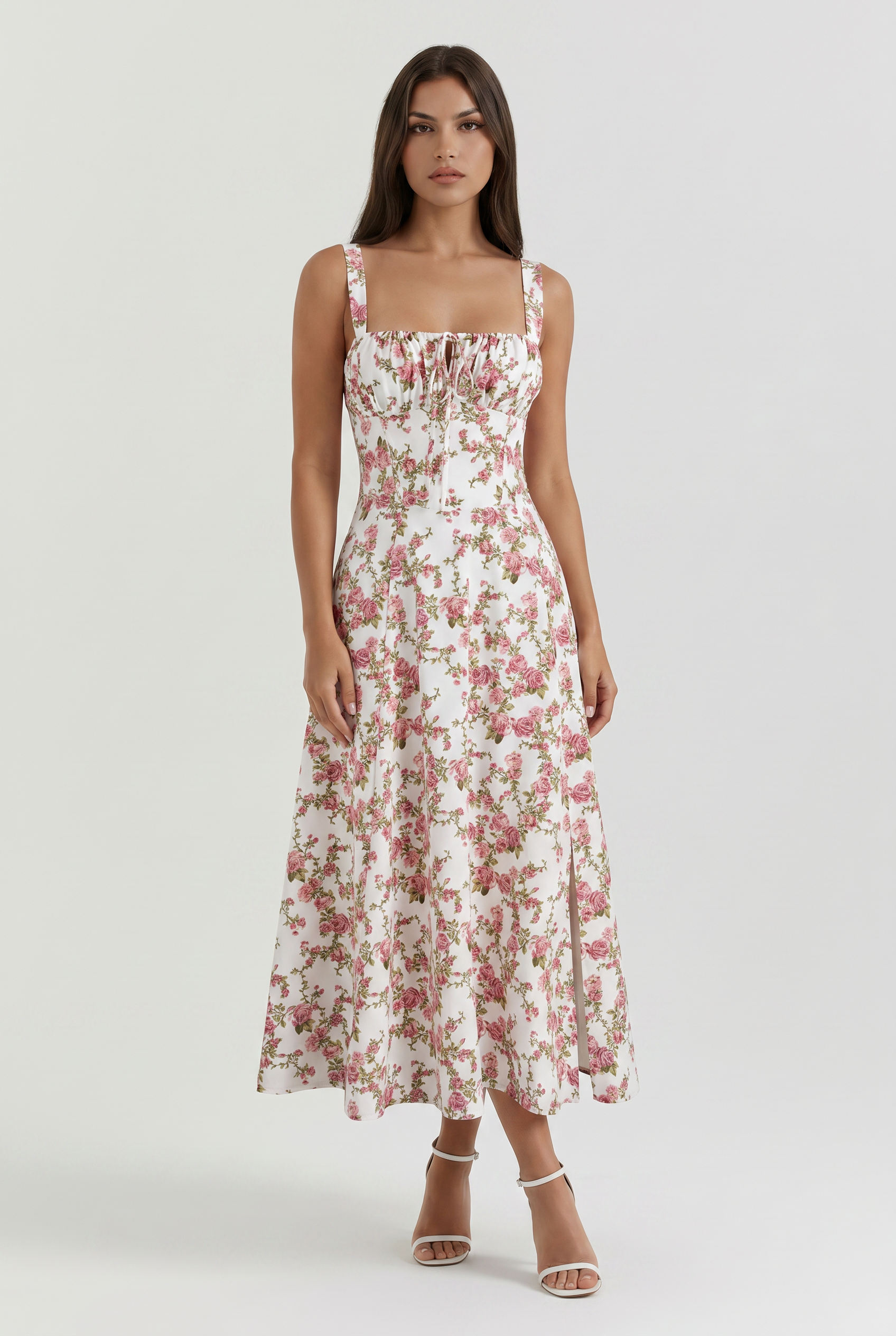 MARCO & BIANCA MILANO | MAXI ABITO FLOREALE AMELIE DONNA