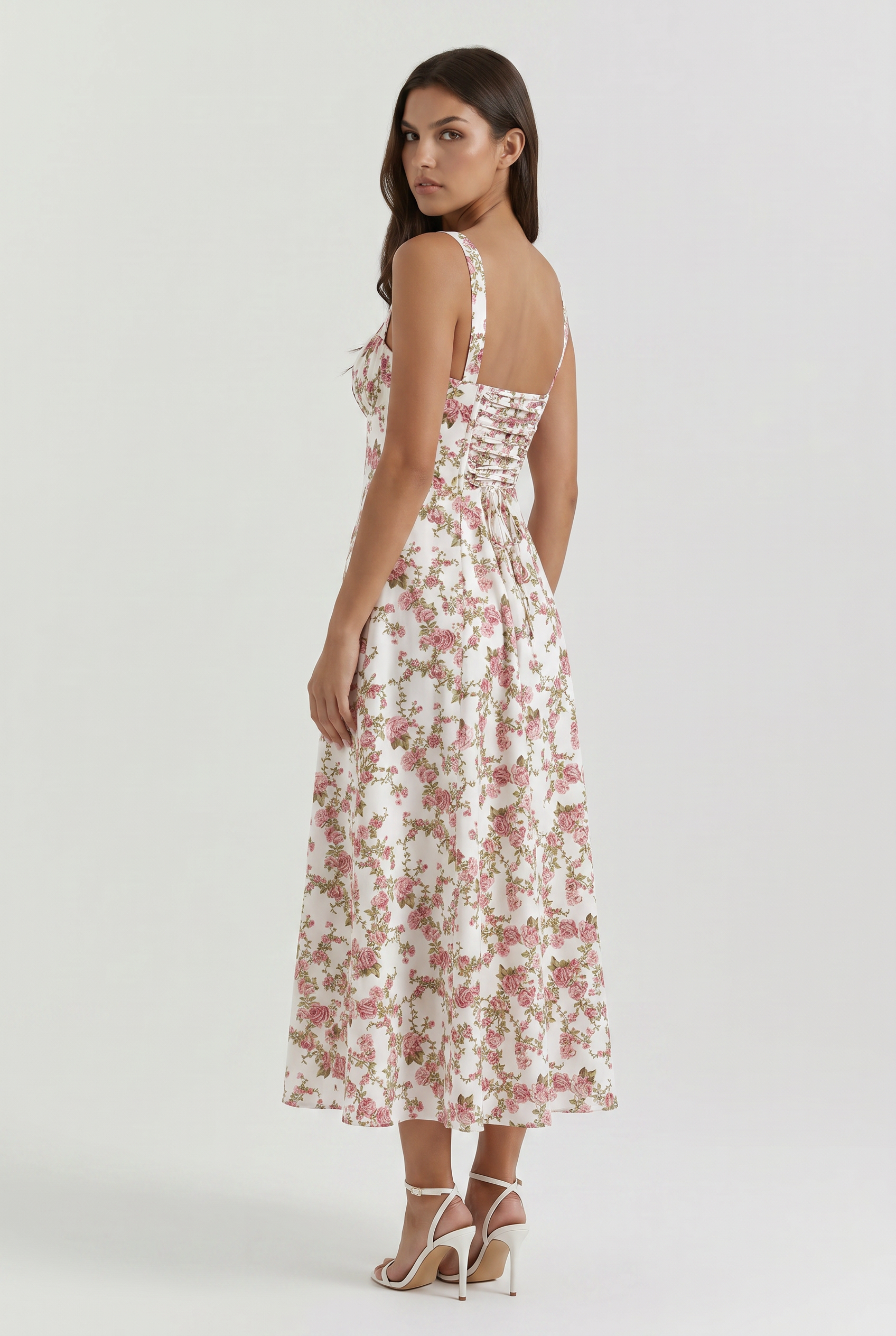 MARCO & BIANCA MILANO | MAXI ABITO FLOREALE AMELIE DONNA