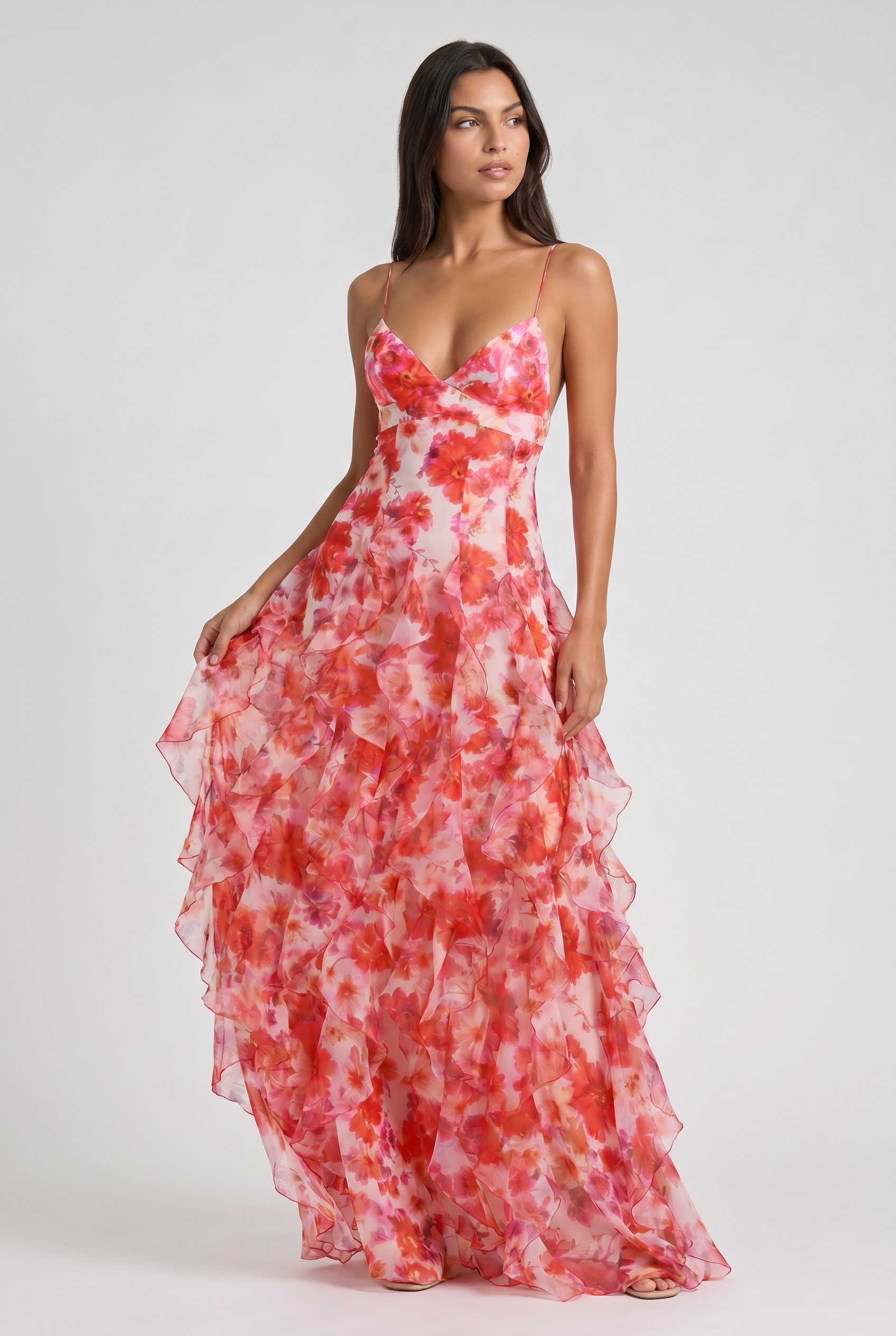 MARCO & BIANCA MILANO | MAXI ABITO FLOREALE MARGOT DONNA