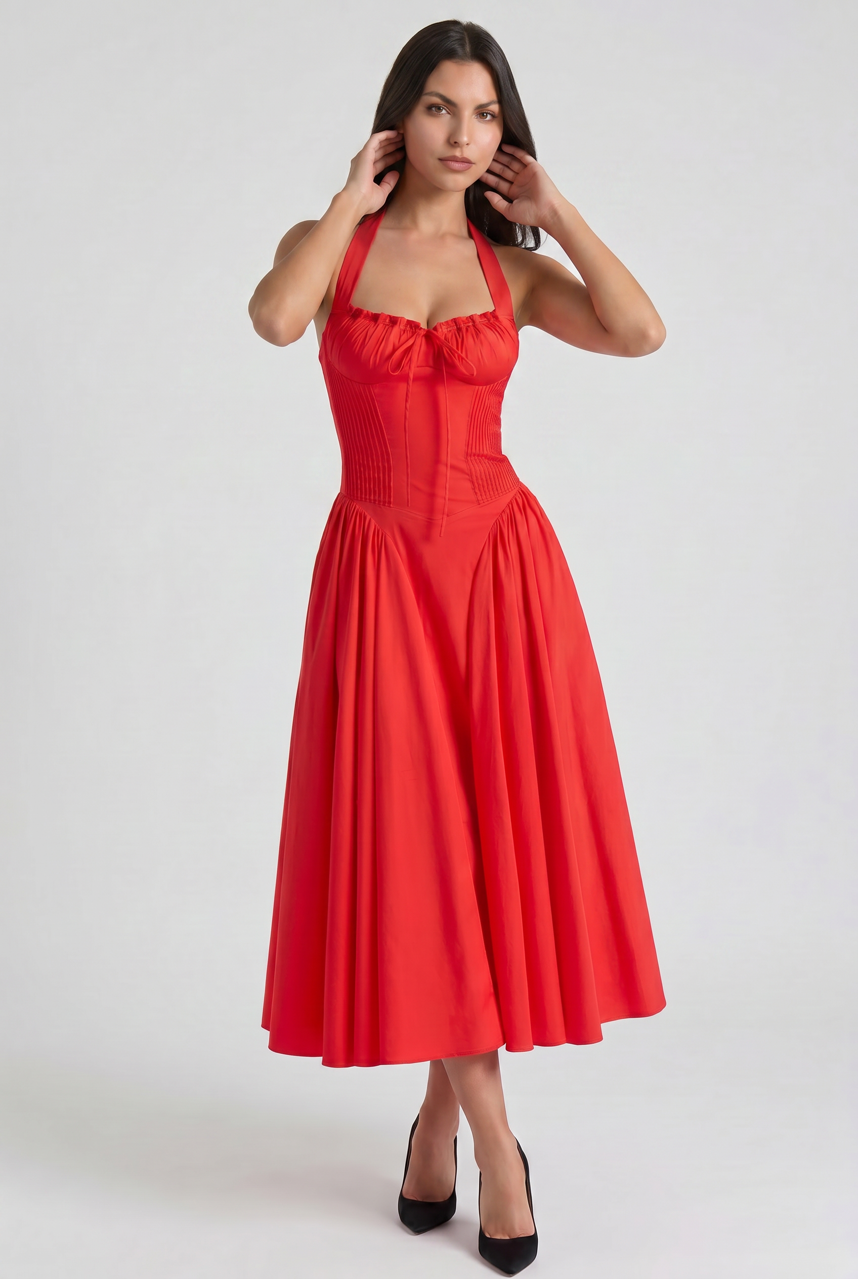 MARCO & BIANCA MILANO | ABITO ROSSO AURORA DONNA