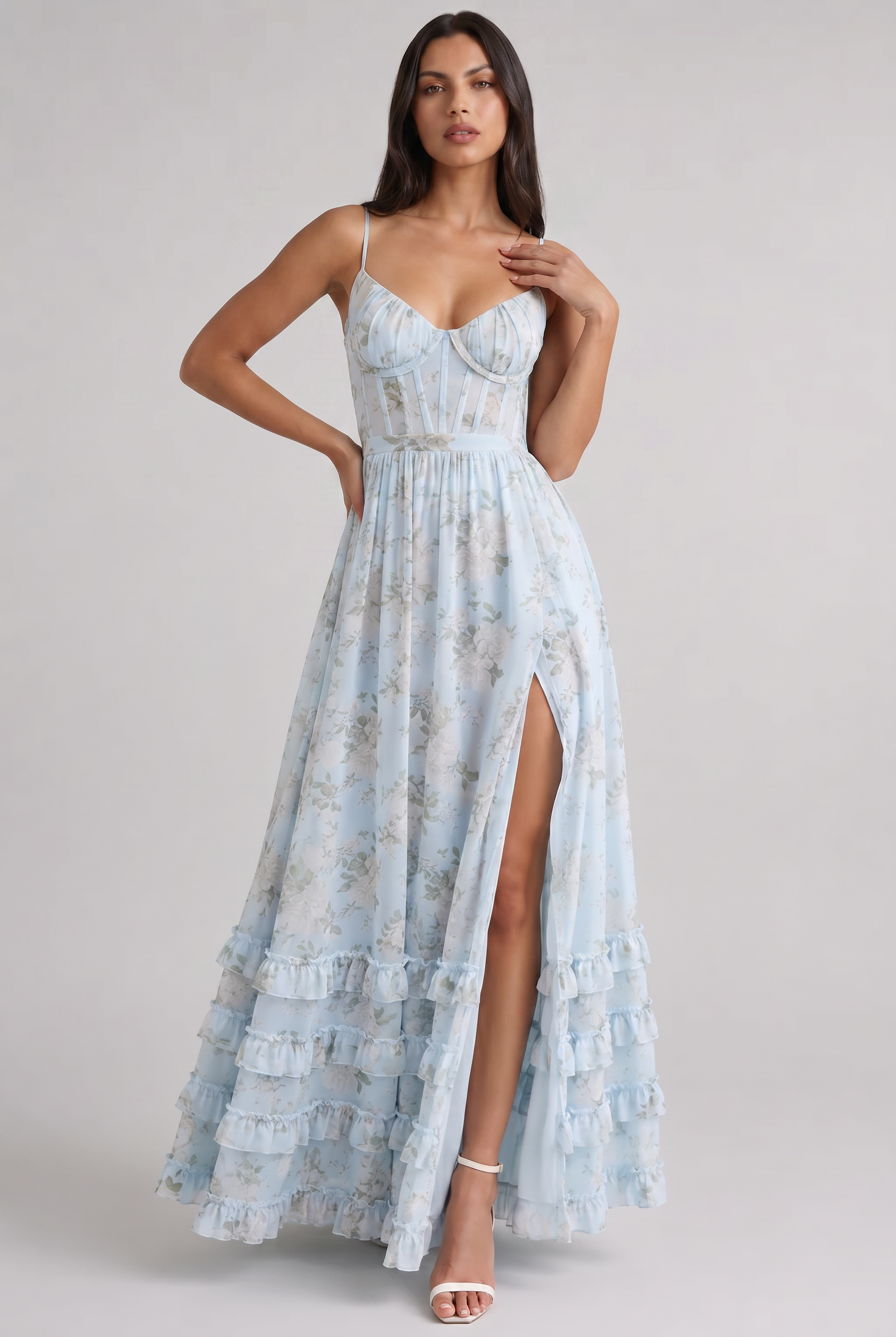 MARCO & BIANCA MILANO | ABITO AZZURRO ROZALIA DONNA