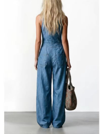 Daisy | Tuta effetto denim