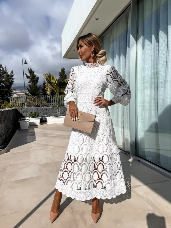 Noor | Abito in Pizzo Romantico
