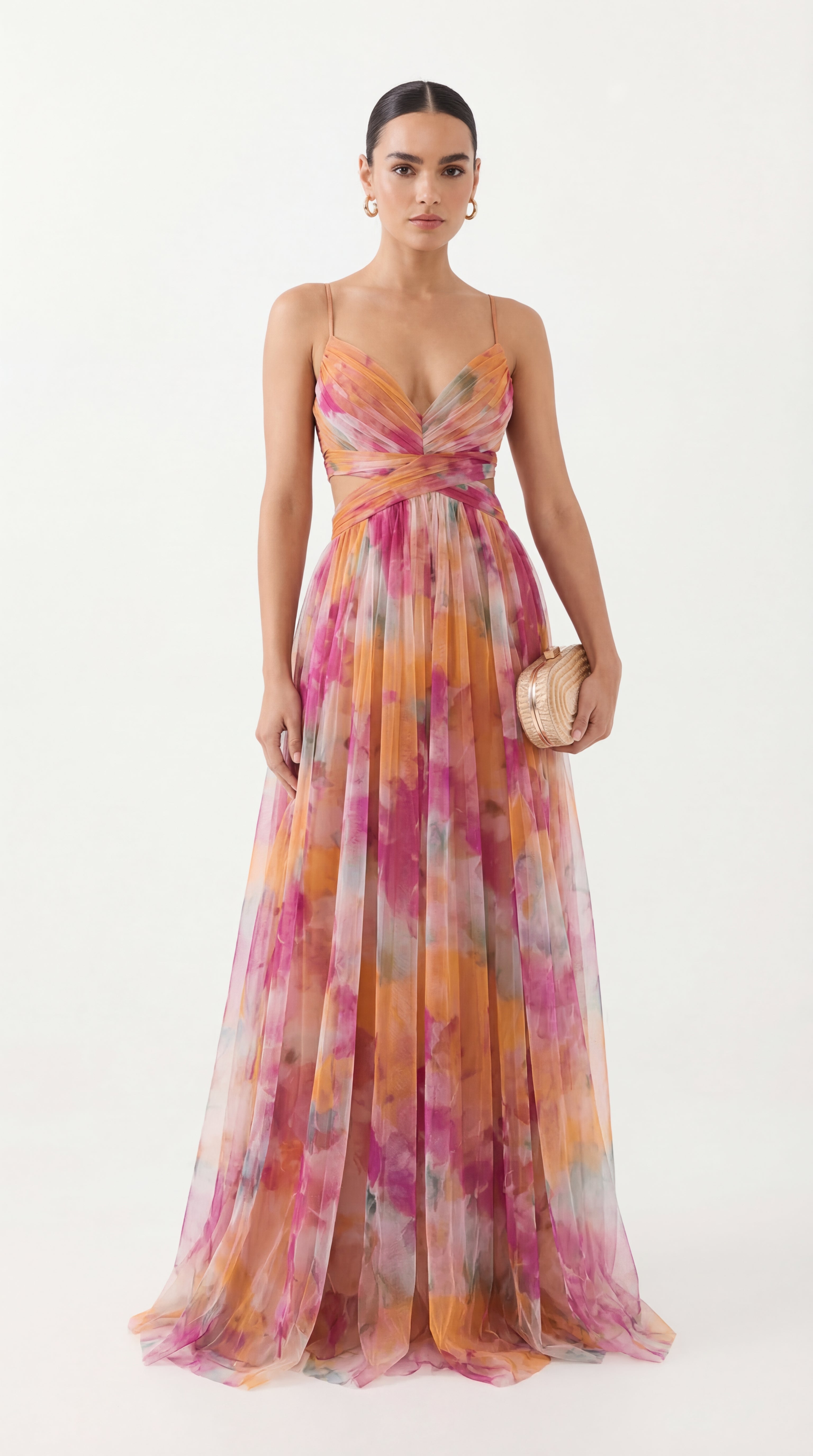 Giselle | Abito maxi floreale