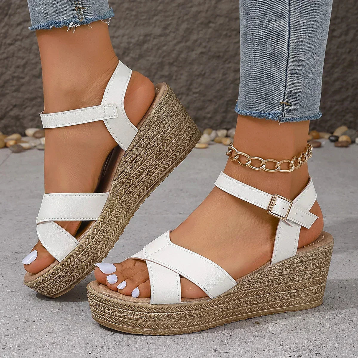 Iselle | Sandali con Zeppa