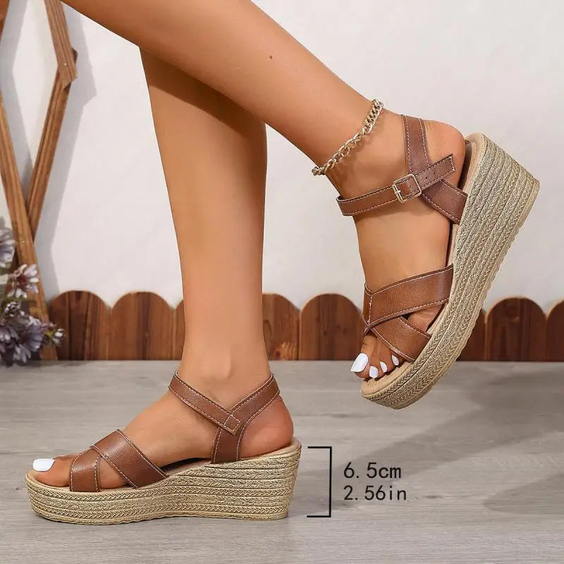 Iselle | Sandali con Zeppa