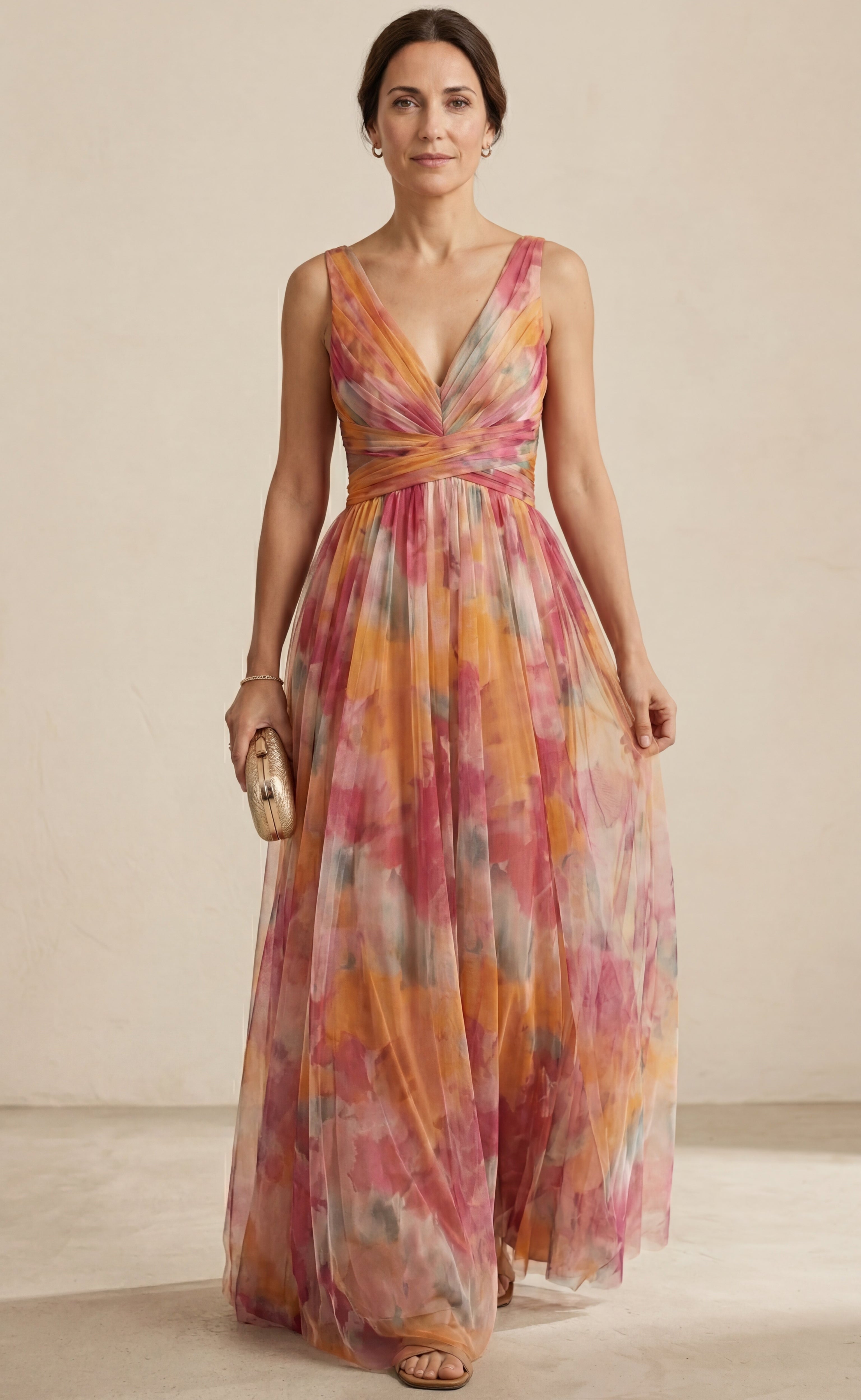 Giselle | Abito maxi floreale