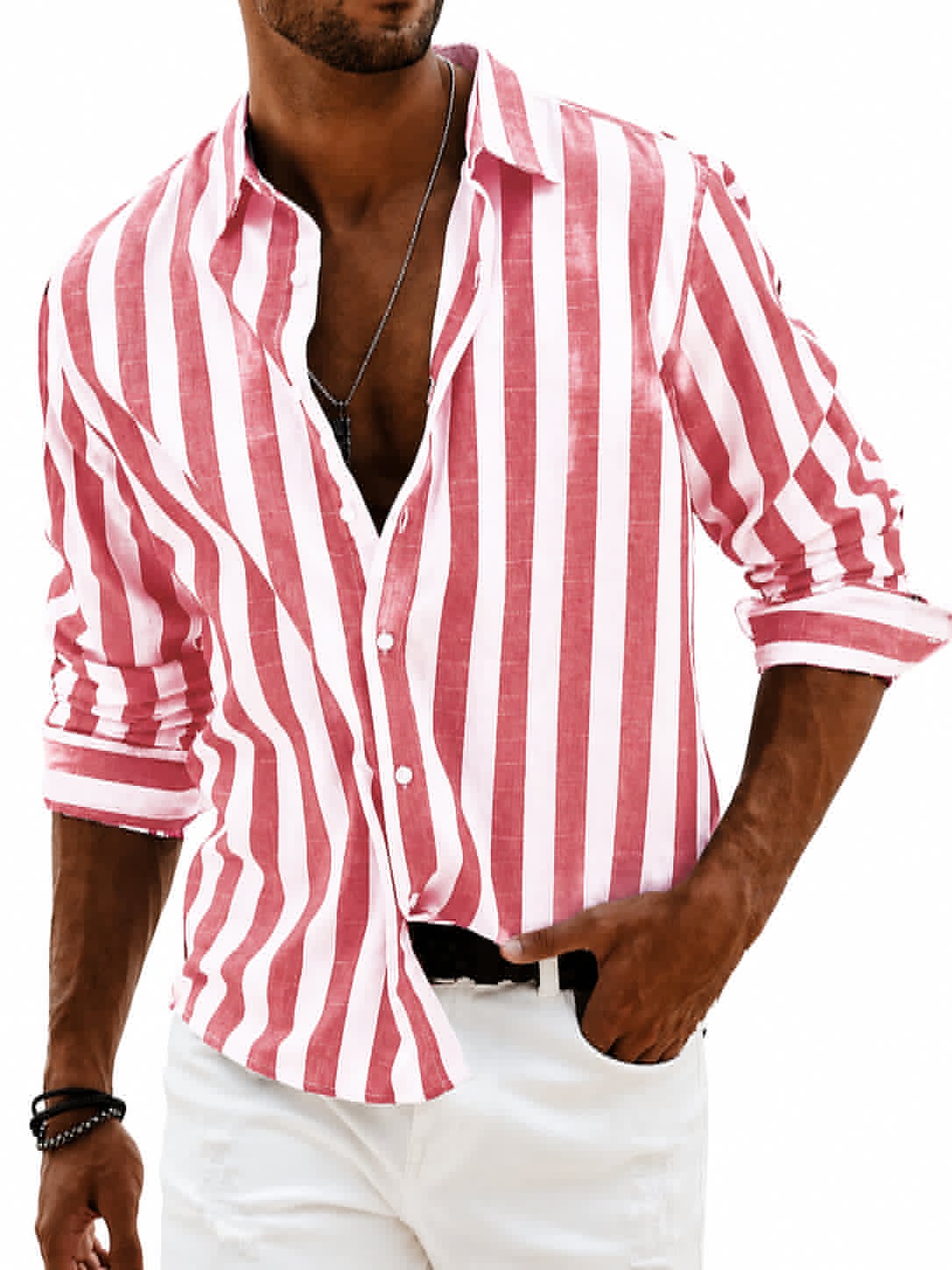 MARCO & BIANCA MILANO | CAMICIA RIVIERA A RIGHE