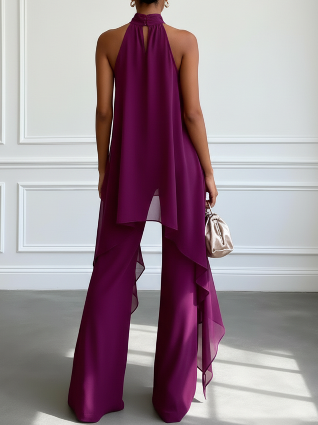MARCO & BIANCA MILANO | COMPLETO VIOLA DUE PEZZI DONNA