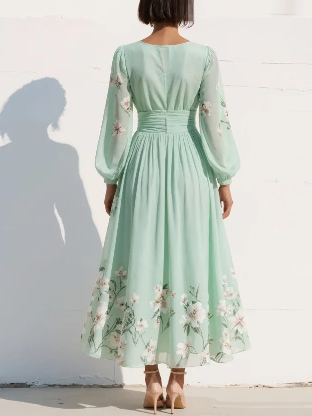 Coral | Abito maxi
