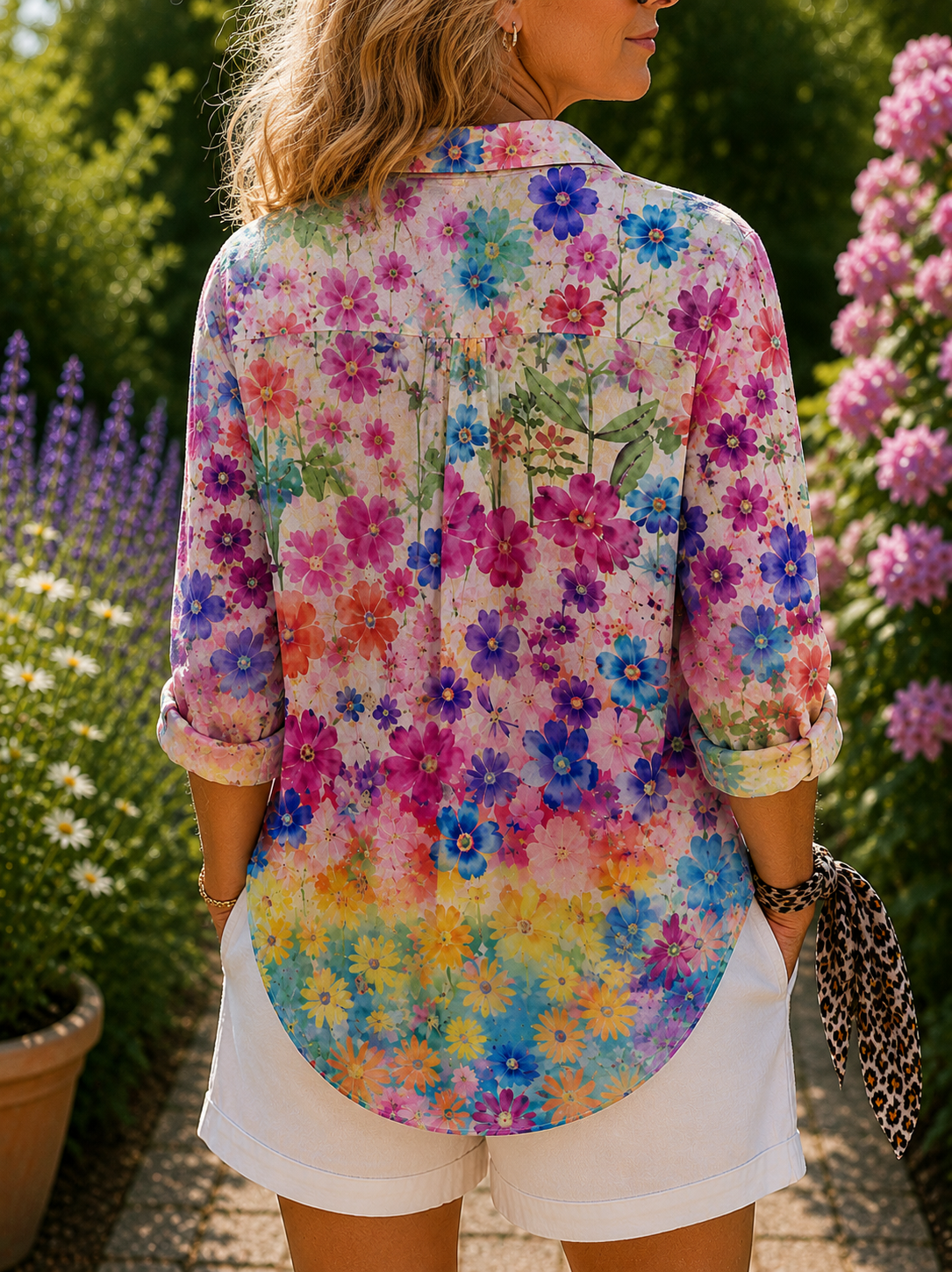 MARCO & BIANCA MILANO | BLUSA ARTISTICA VIBRANTE DONNA