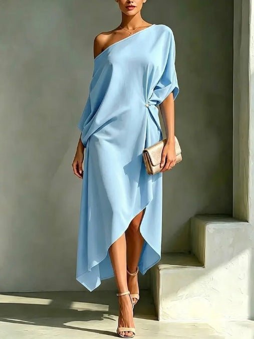 Camila | Abito elegante asimmetrico