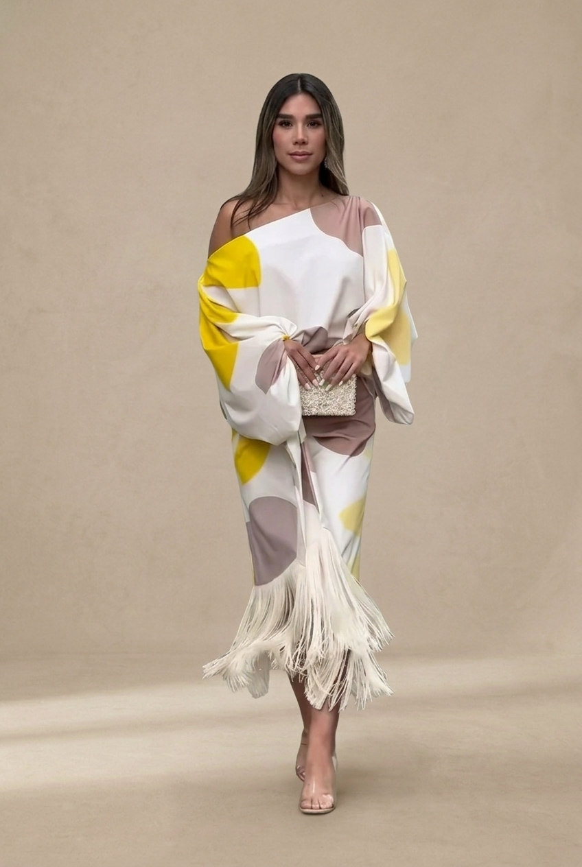 Daniela | Completo due pezzi con frange