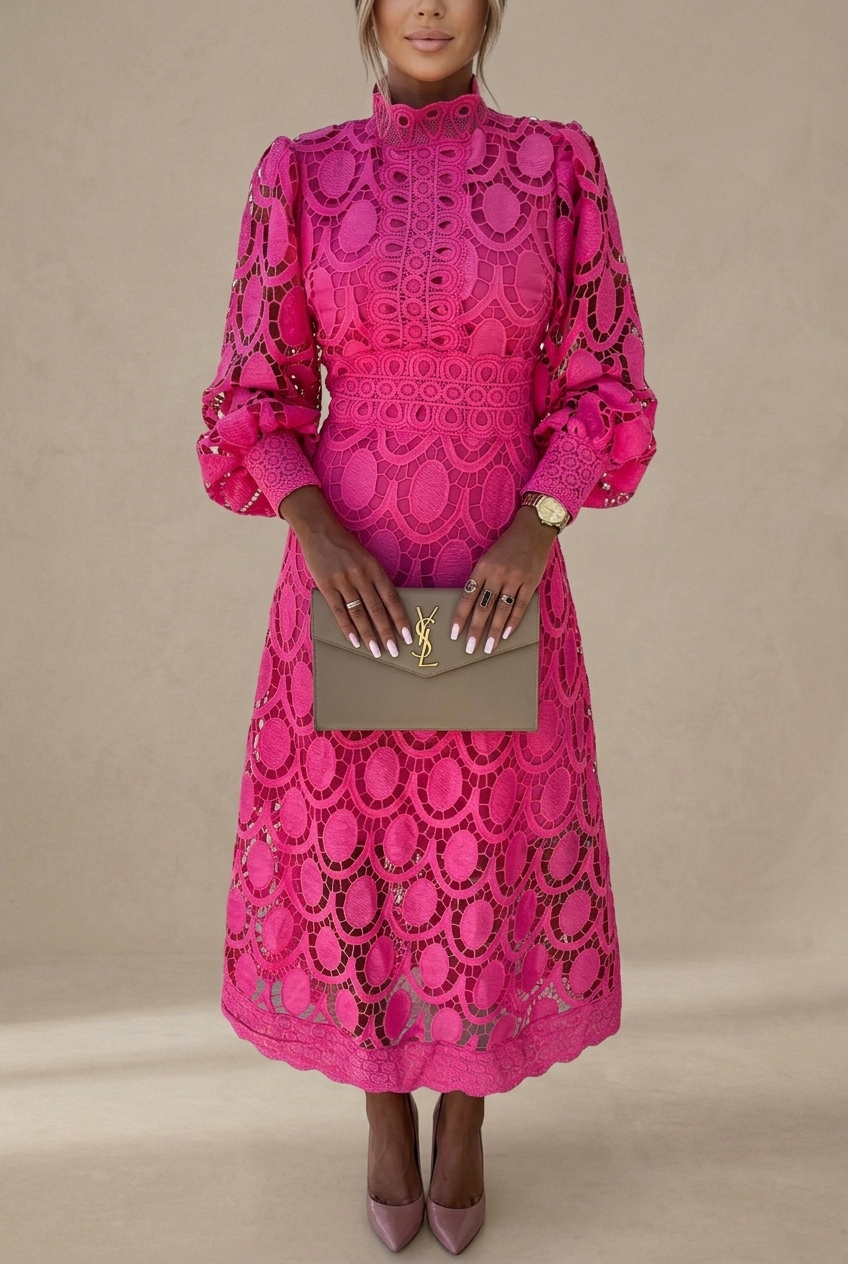 Noor | Abito in Pizzo Romantico