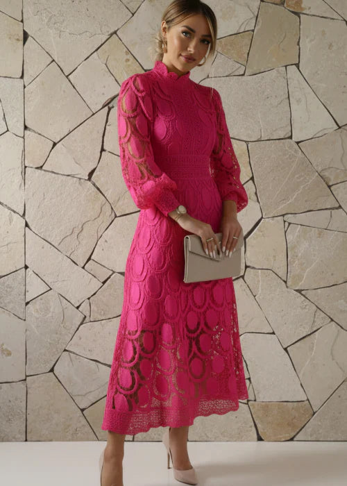 Noor | Abito in Pizzo Romantico