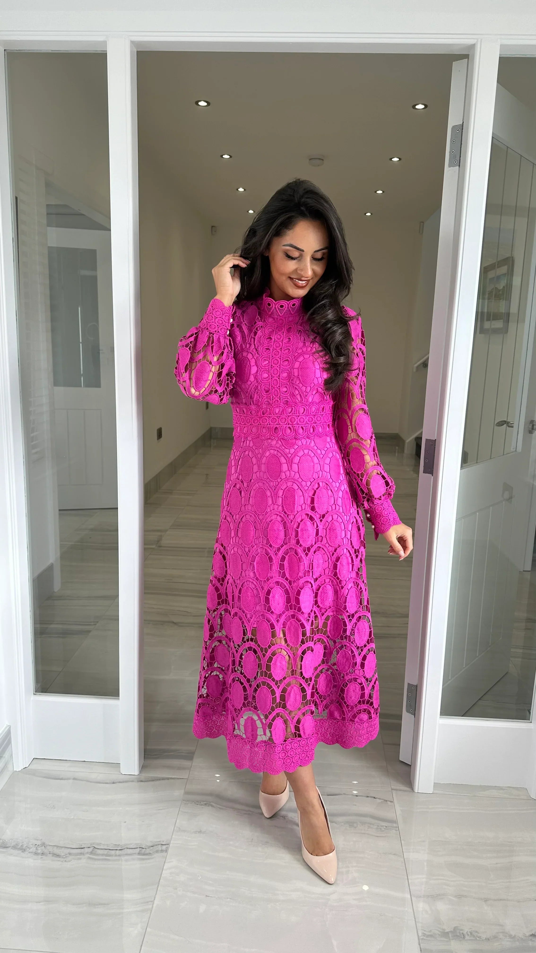 Noor | Abito in Pizzo Romantico